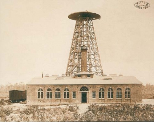 Above: The Wardenclyffe Tower (